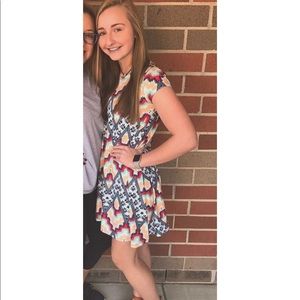 Super soft T-shirt dress with back cutouts